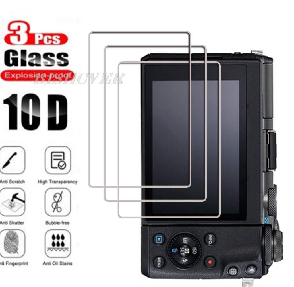 Sony Camera A6400 - 3 ชิ้นกระจกนิรภัยสำหรับโซนี่ ILME-FX2B FX3A FX3 FX3A