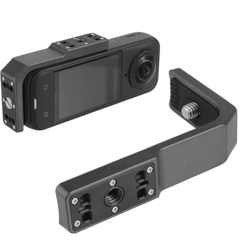 Insta360 Camera X4 - ขายึดแบบปลดเร็วสำหรับอินสตา 360 X3/X4/X5 สำหรับการถ่ายภาพแนวนอนแนวตั้ง อะแดปเตอร์รูปตัว L