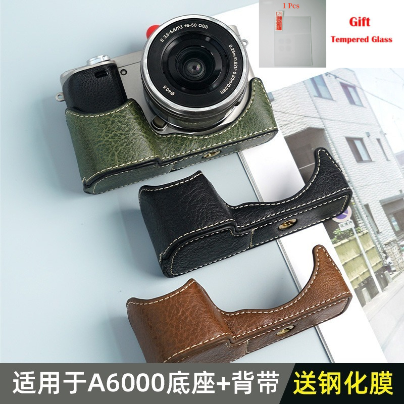 กระเป๋ากล้องหนัง PU แบบครึ่งตั - Sony Camera A6400 บทวิจารณ์และราคา