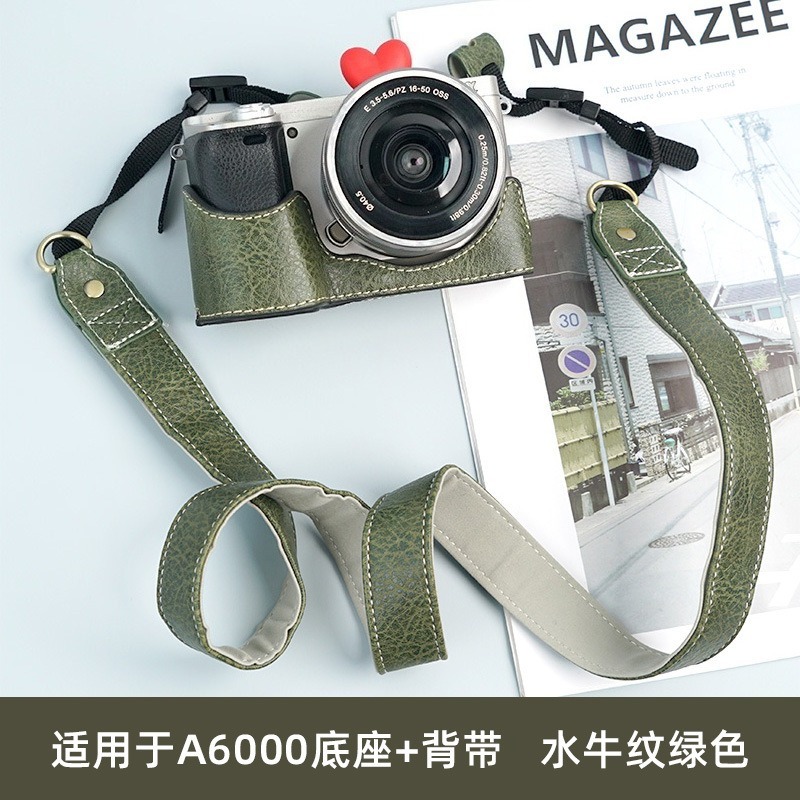 กระเป๋ากล้องหนัง PU แบบครึ่งตั - Sony Camera A6400 บทวิจารณ์และราคา
